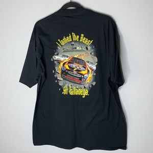 Jarrett/ favre driving adventure graphic T-shirt XL talladega